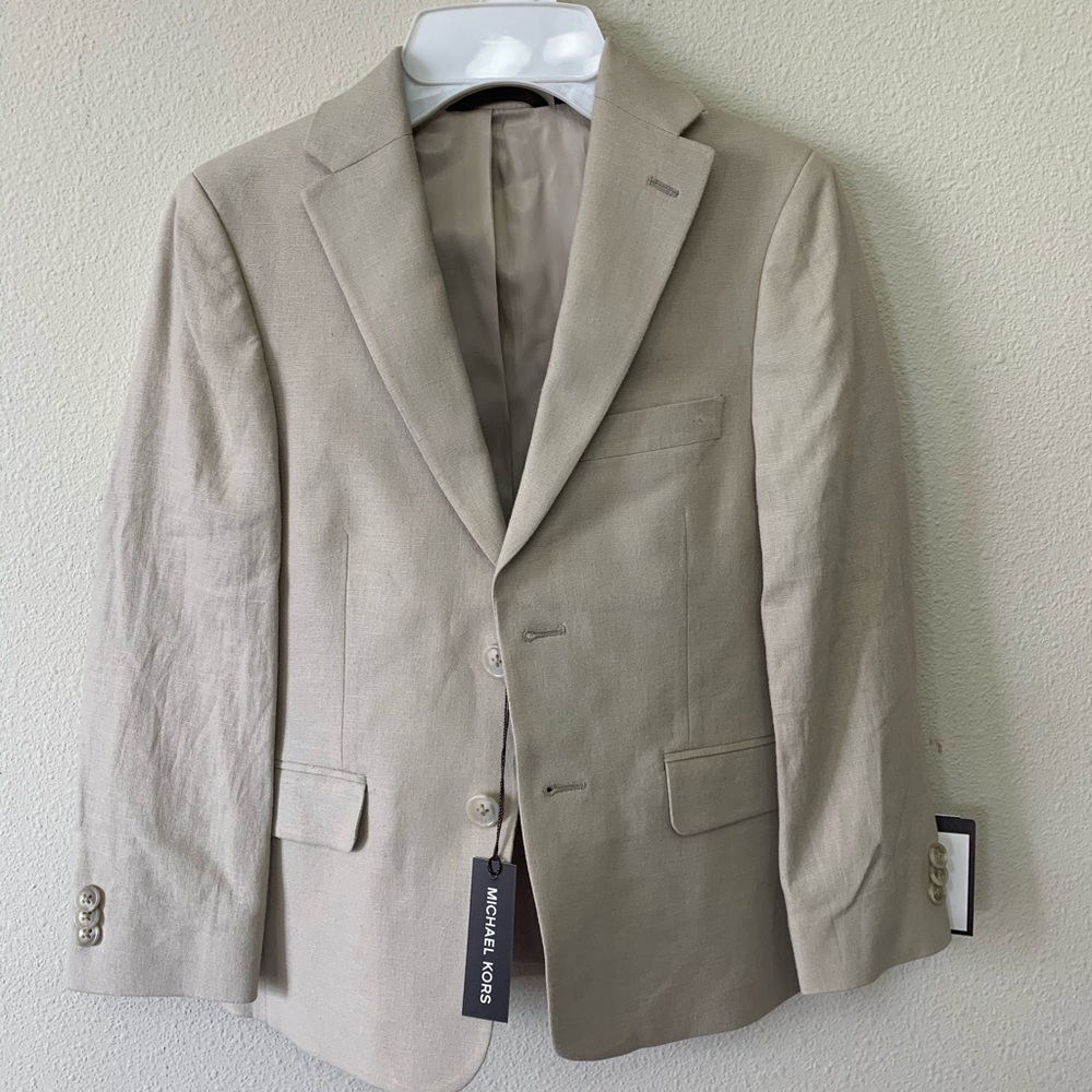 MK linen blazer